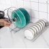 Kitchen Bowl Dish Organizer Stainless Steel